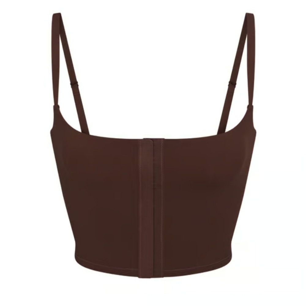 Skims ADAPTIVE FITS EVERYBODY CAMI Tank Top Cocoa Brown 2X NWT